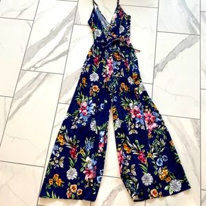 Floral jumpsuit